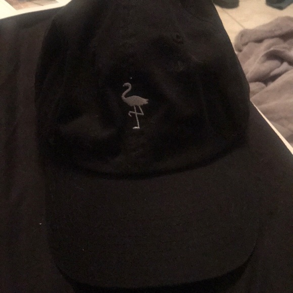 Black flamingo hat from zumiez - Picture 1 of 1